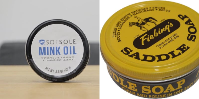 saddle soap vs mink oil