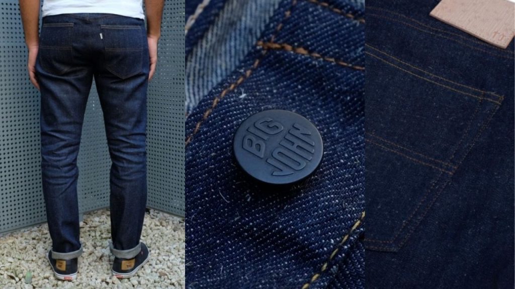 big john okayama denim bamboo jeans