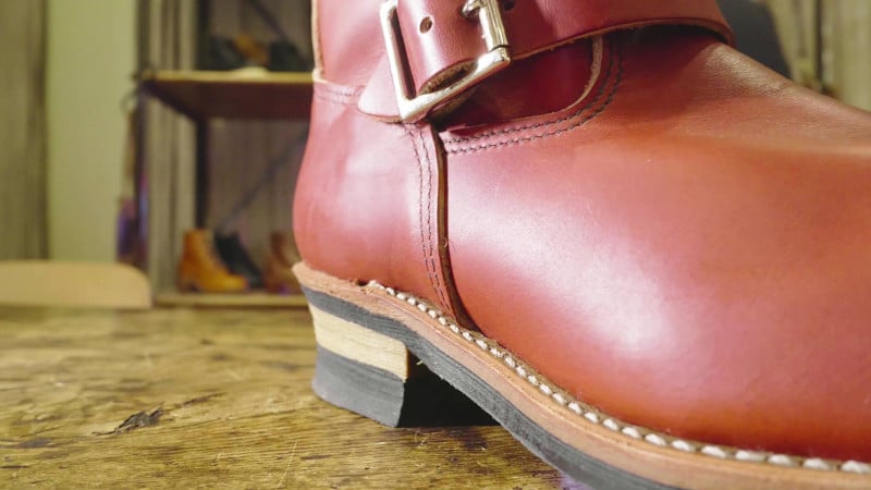 Red 8271 Engineer Boot Heel