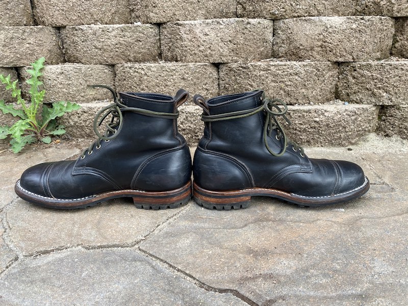 truman boot company black chromexcel profile