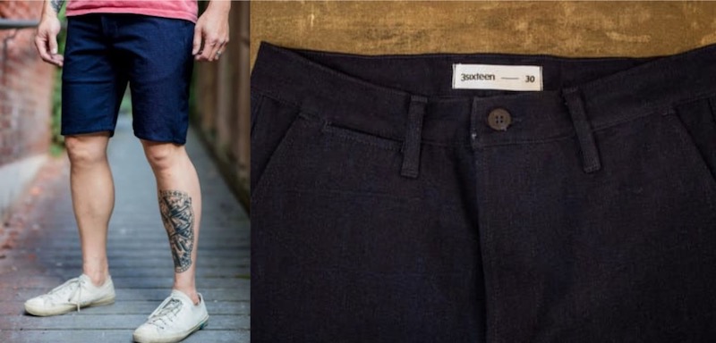 3 sixteen - Drawstring Short