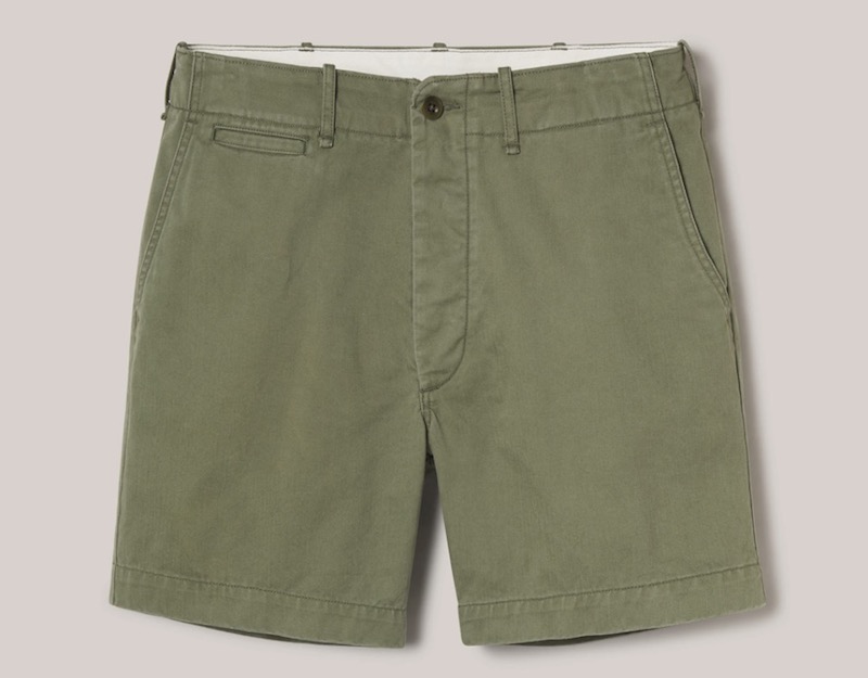 buck mason officer short