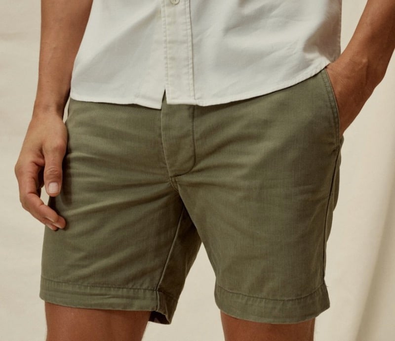 buck mason officer short