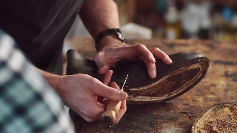 Red Wing Resole Remove Old Stitching
