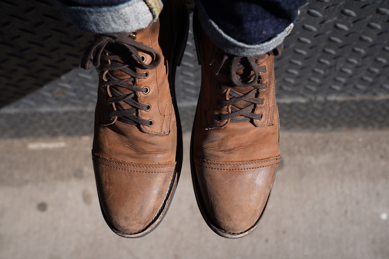 thursday captain boot terracotta