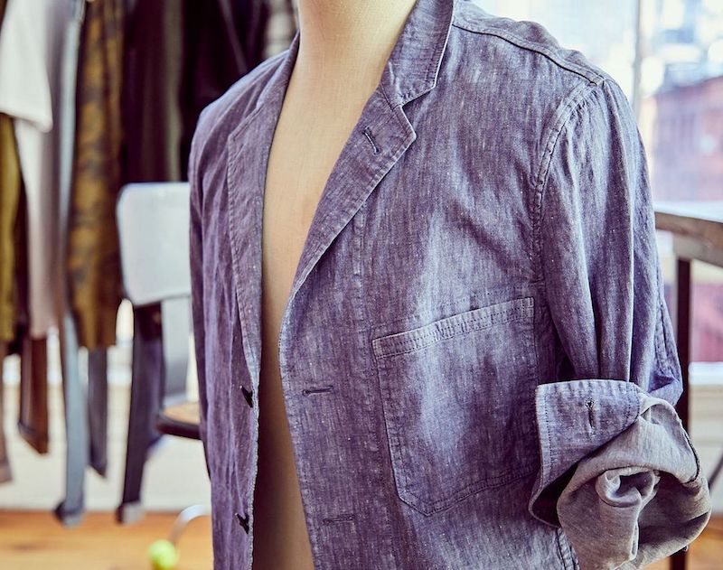todd snyder chambray jacket