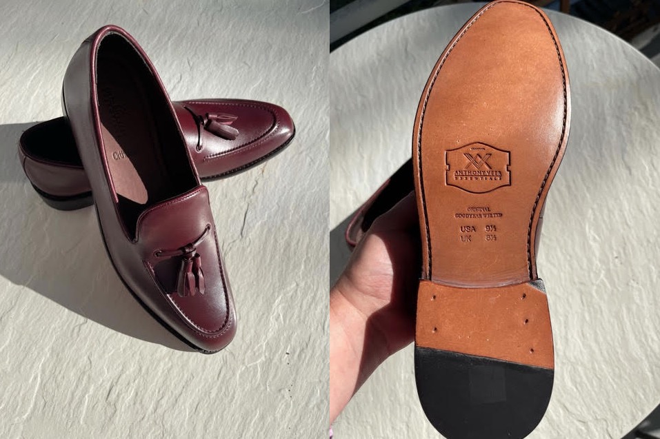 Anthony Veer Kennedy Tassel Loafer sole
