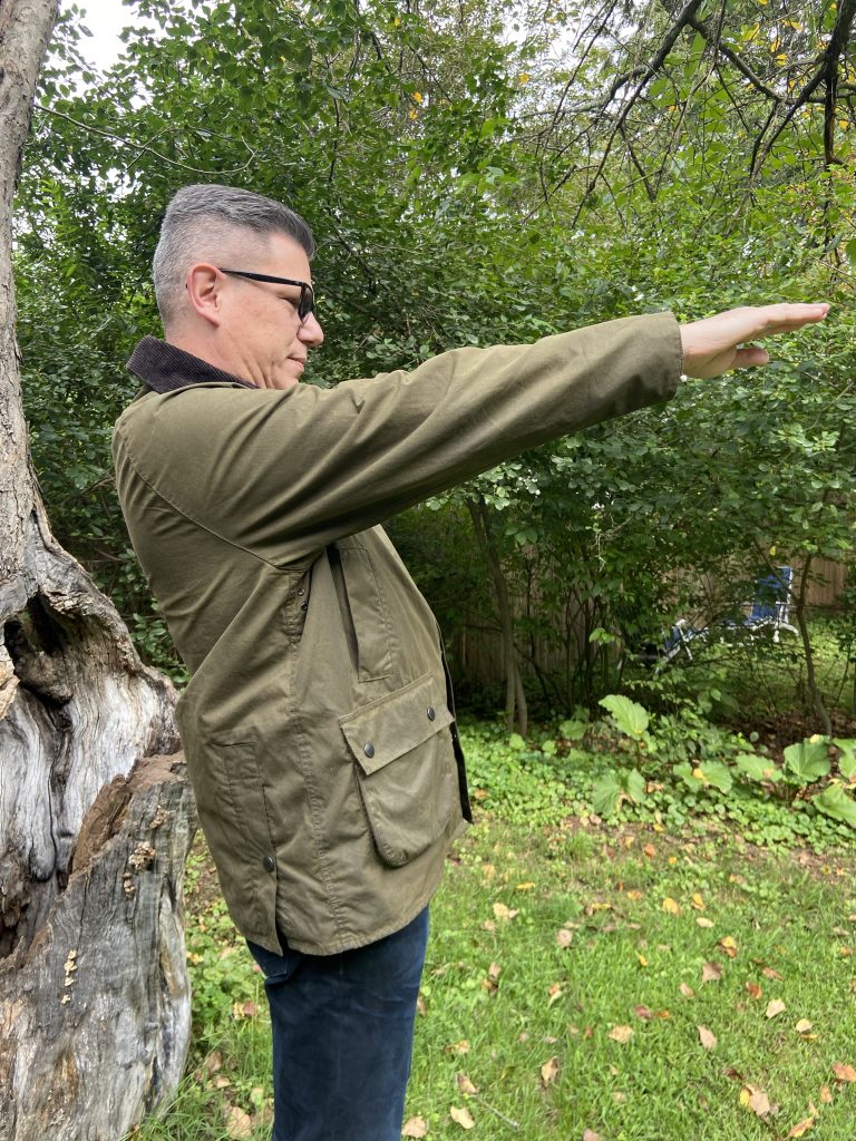 barbour bedale jacket fit