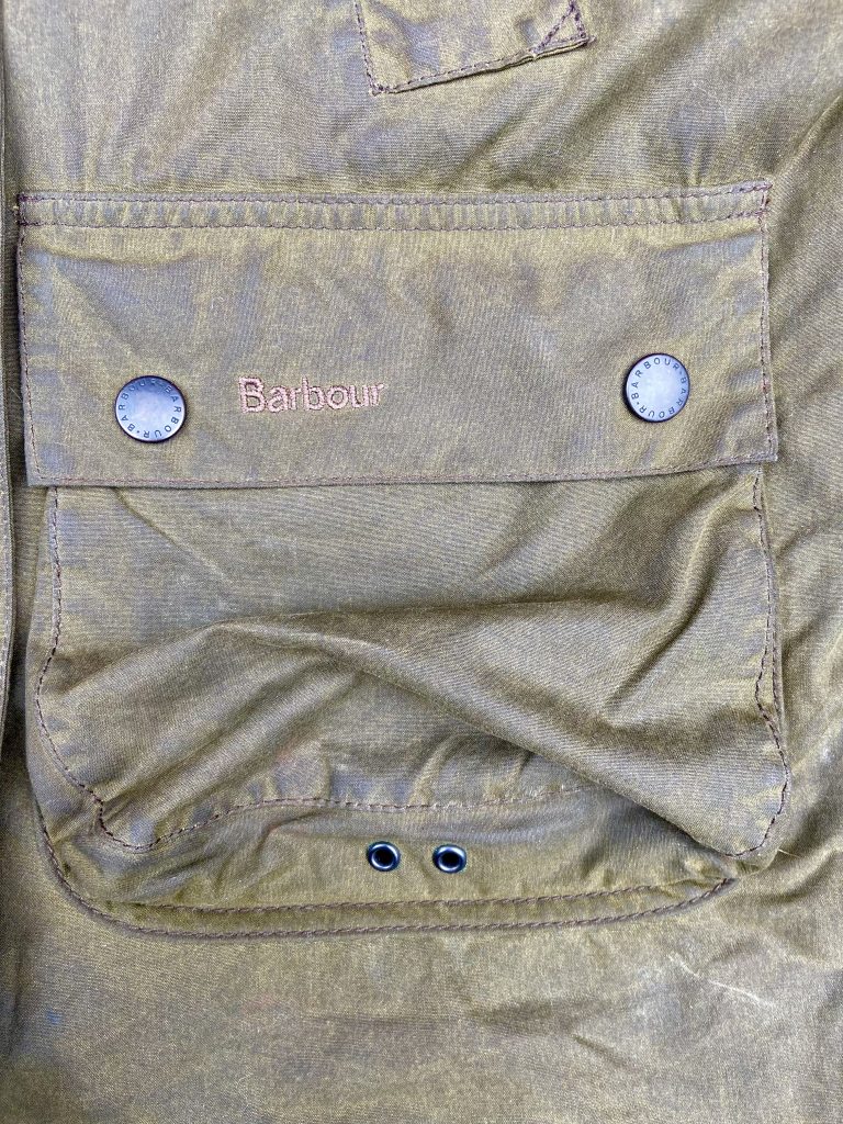 barbour bedale jacket pocket