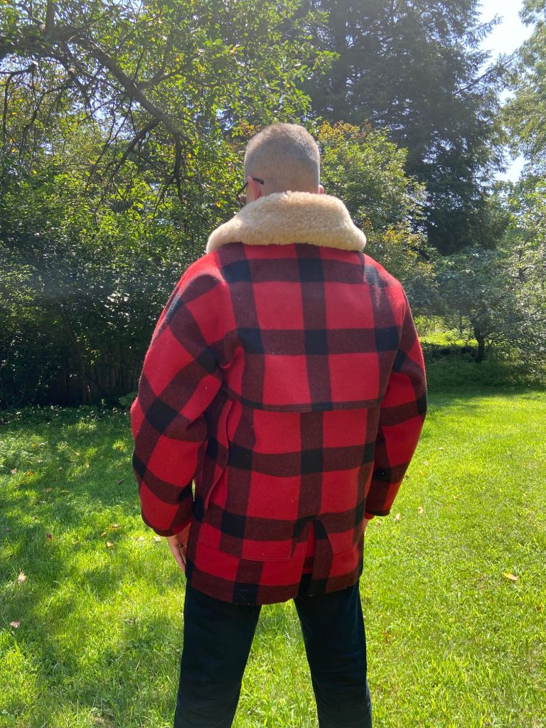 filson lined packer coat pockets