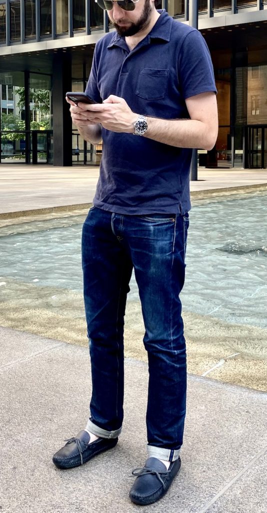 minnetonka pw driving moc on feet