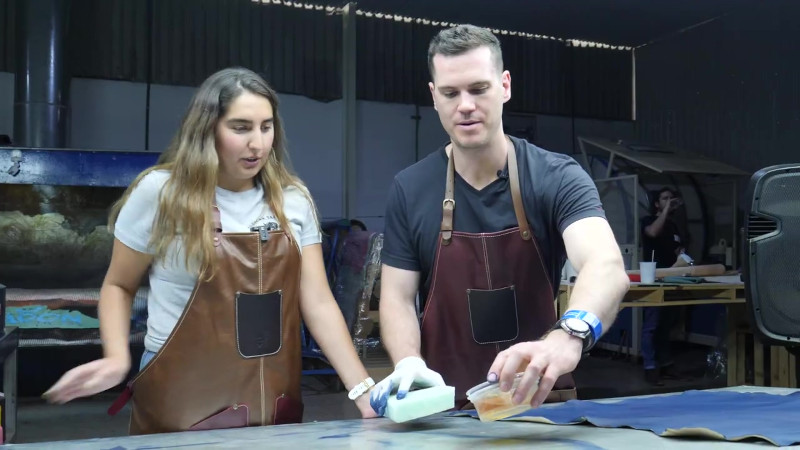 Oiling Leather