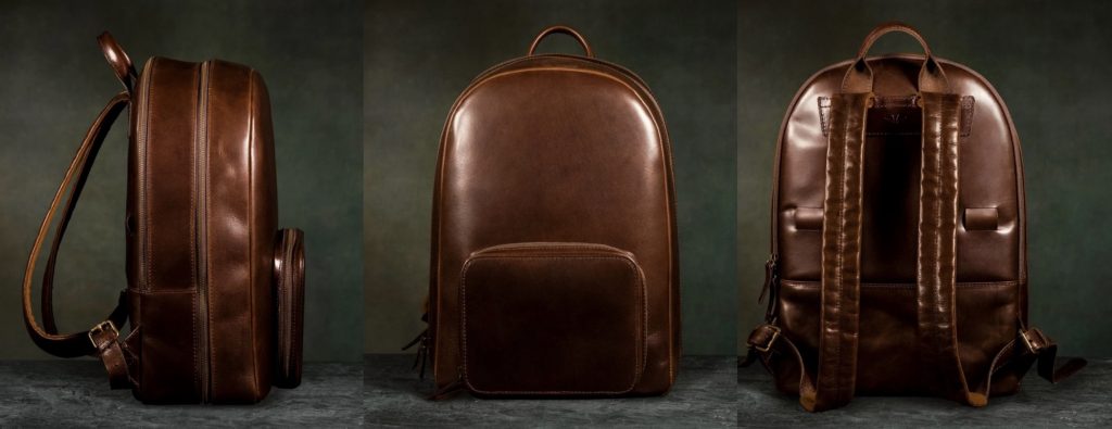 satchel and page leather backpack