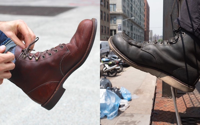 Moc Toe Boot vs Plain Toe Boot