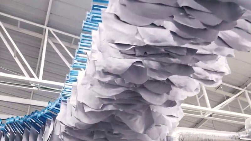 Weatherproof Suede drying