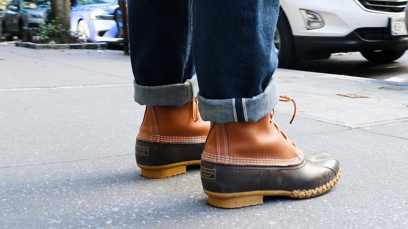 ll bean boot rear