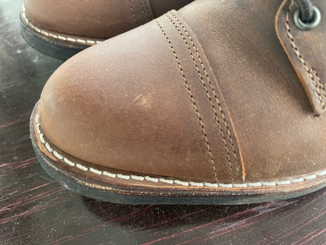 thursday logger boot toe