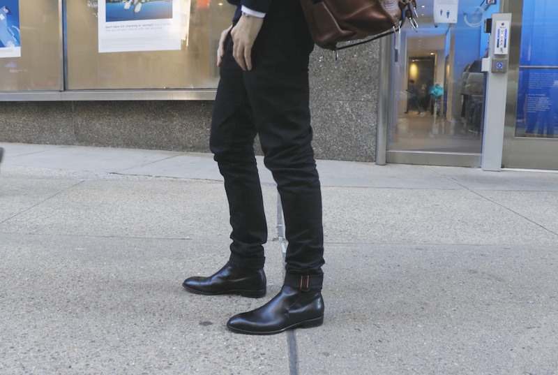 beckett simonon jodhpur boot on feet
