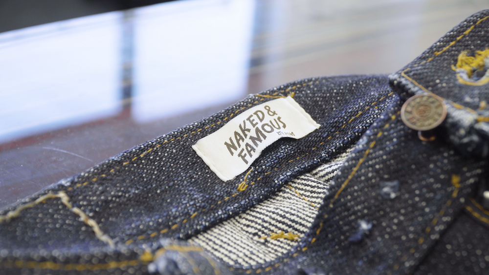 naked and famous 32oz jeans