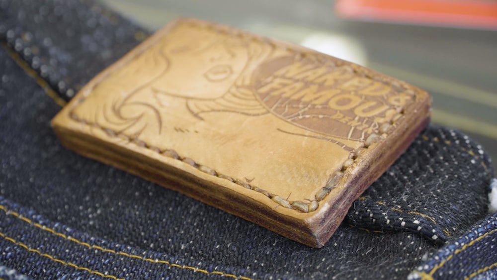 naked and famous 40oz waistpatch