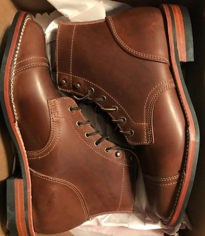 truman boots Toscanello Horse Rump