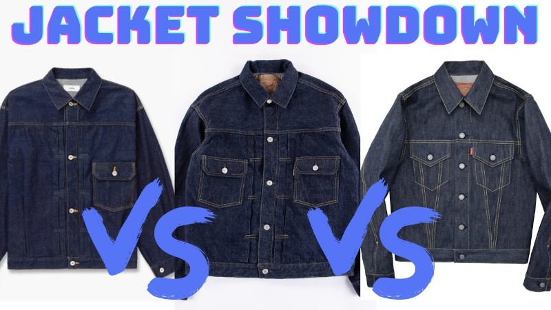 type 1 vs type 2 vs type 3 denim jackets