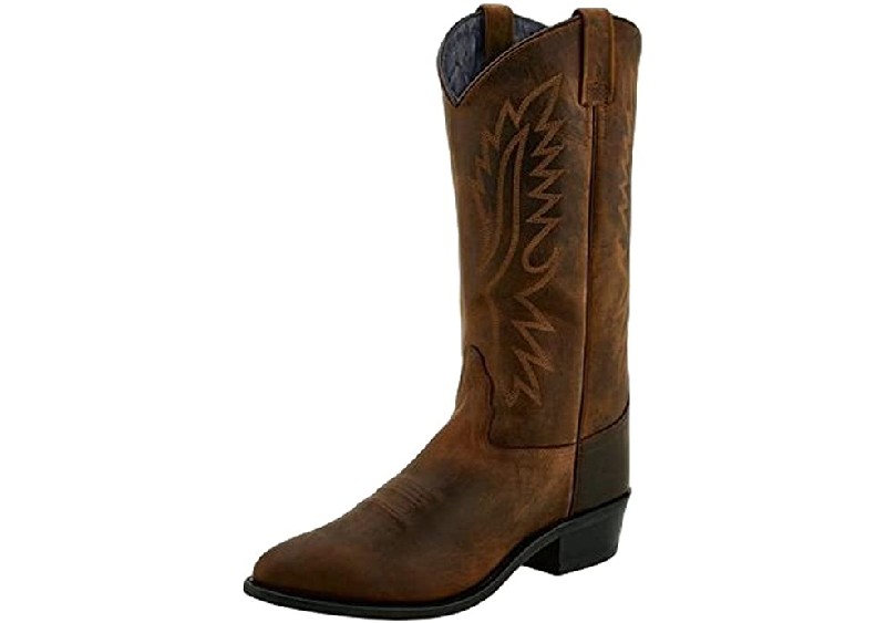 Old West Distressed Polanil Western Boot Old West Distressed Polanil Western Boot