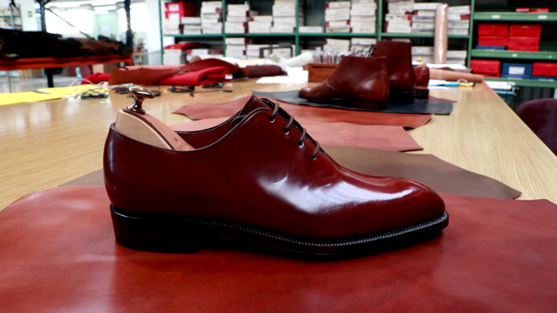 Carmina Shell Cordovan Shoe