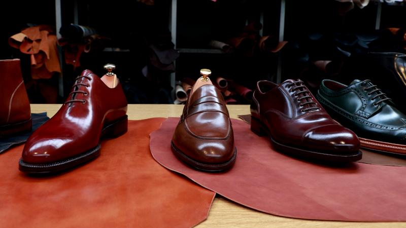 4 Examples of Shell Cordovan Shoes