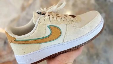pineapple leather sneaker
