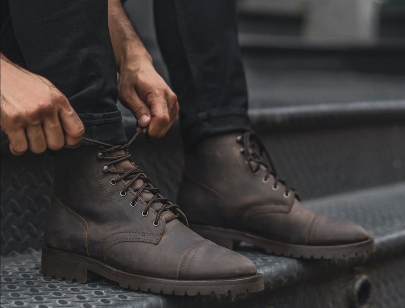 thursday captain boot tobacco