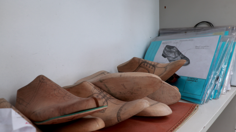 Carmina Boot Making lasts