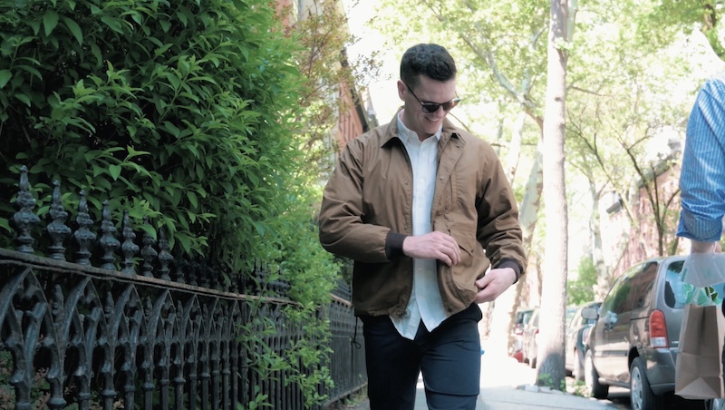 filson aberdeen jacket white shirt