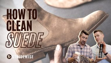 how to clean suede