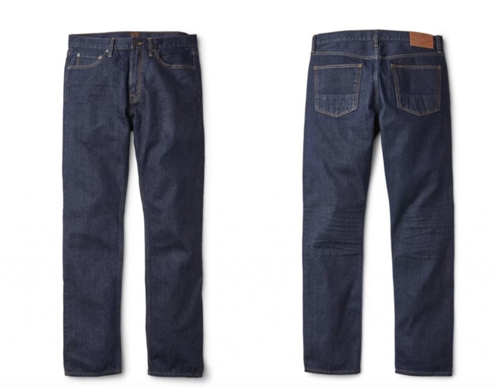 filson rail splitter jeans stock
