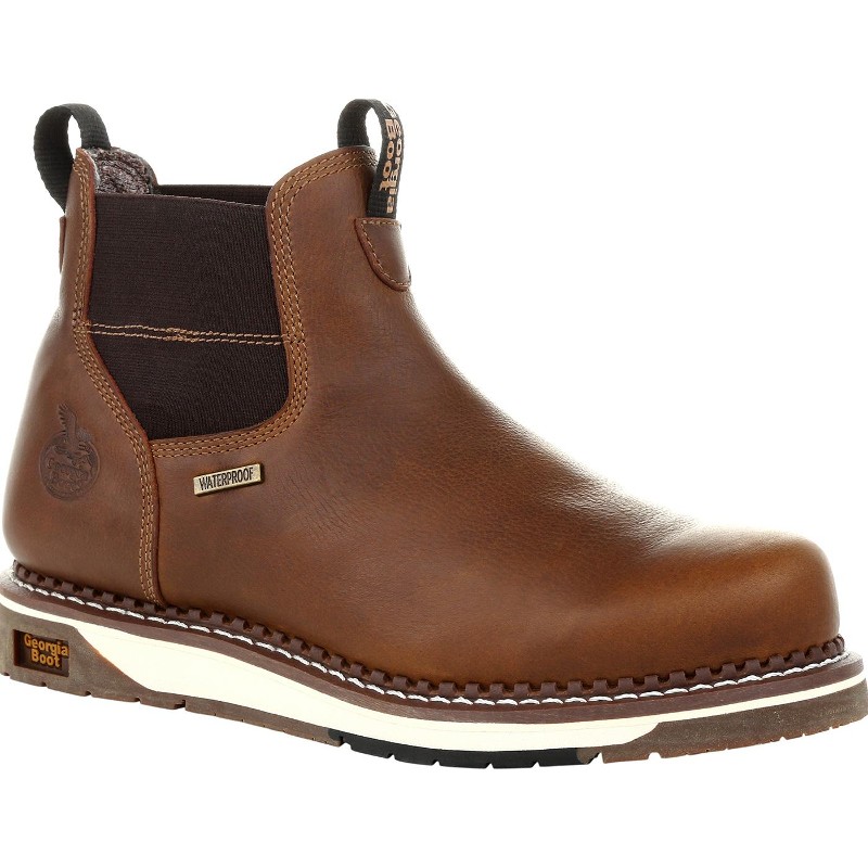 Georgia Boots AMP Chelsea Work Boots