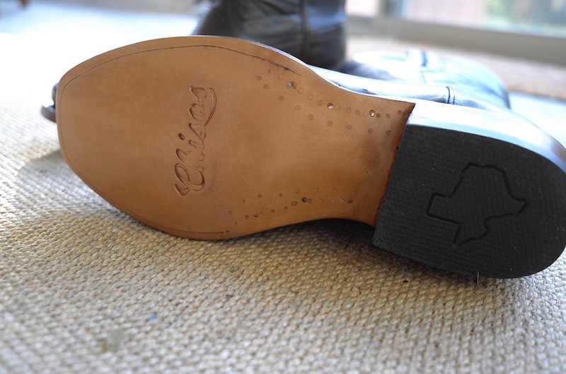 chisos boots leather soles