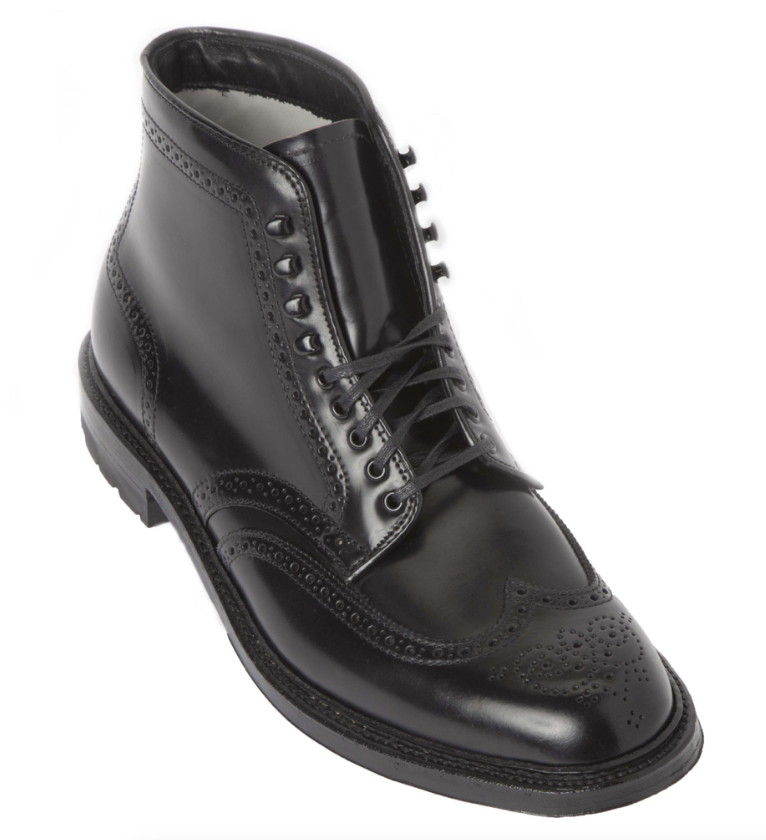 Alden Wing Tip BootBlack Shell Cordovan