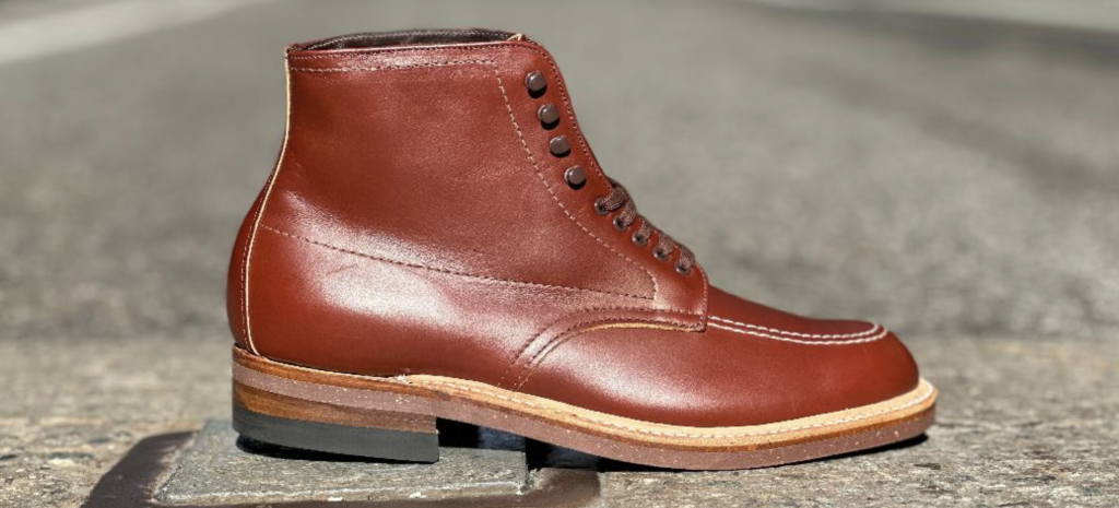 Alden Indy boot in brown cowhide 405