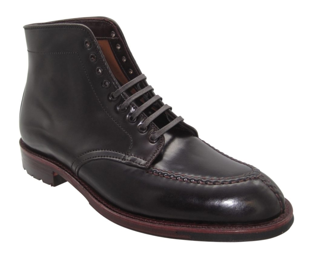 alden norwegian split toe boot cordovan