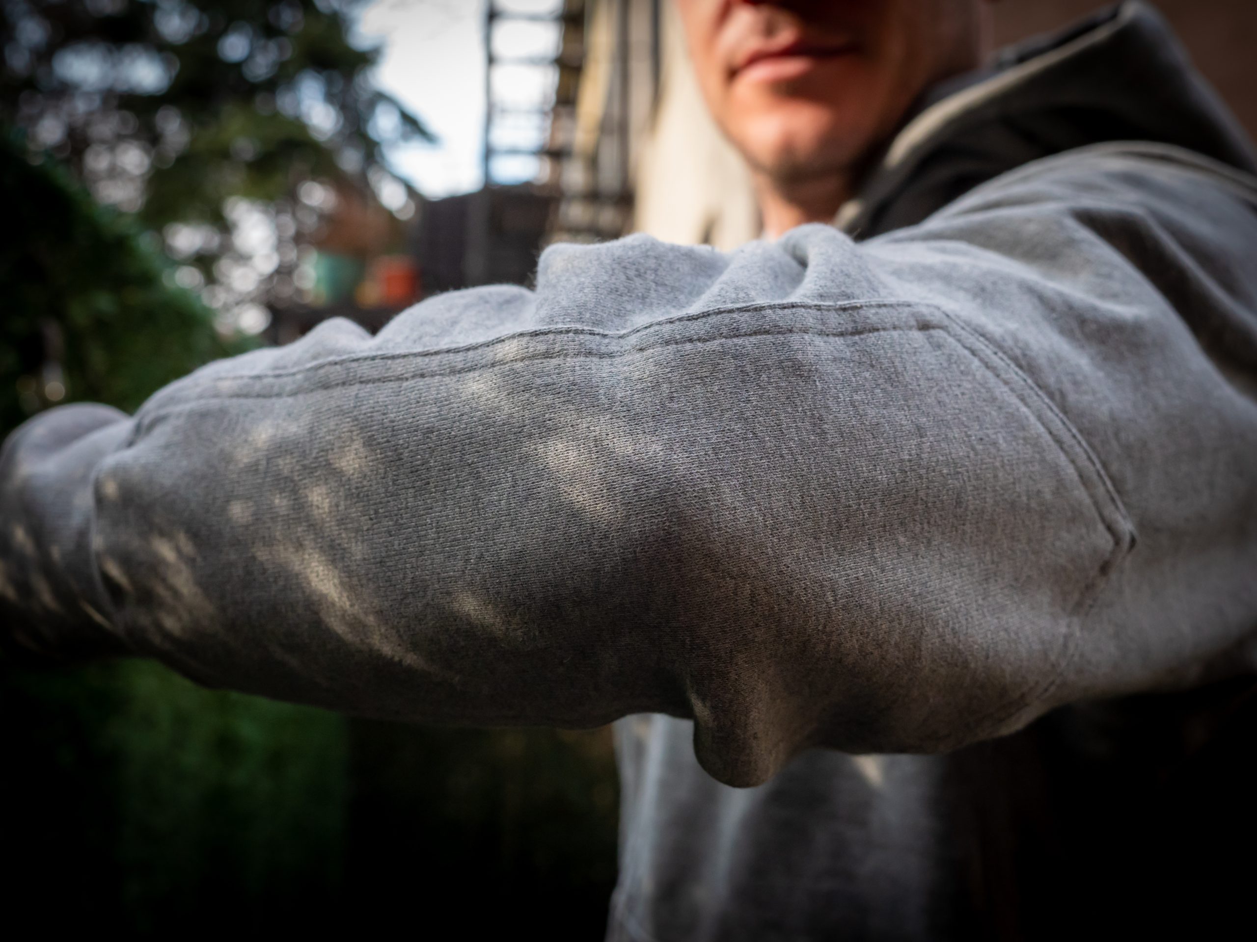 American Giant Elbow Patch