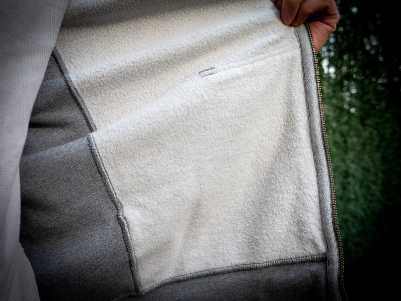 American Giant Hoodie Materials