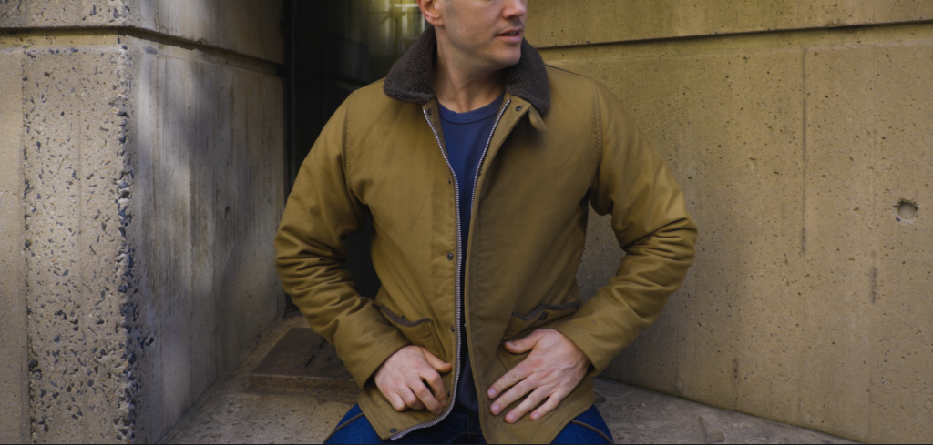 Nick in a deck jacket