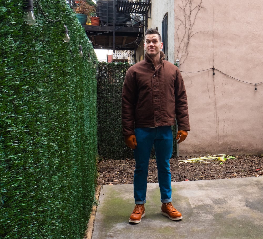 buzz ricksons n1 deck jacket fit