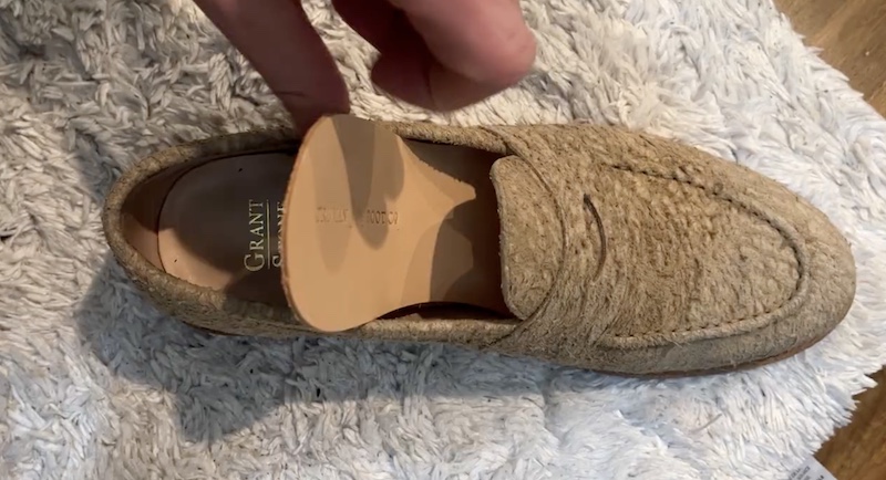 Loafers too big