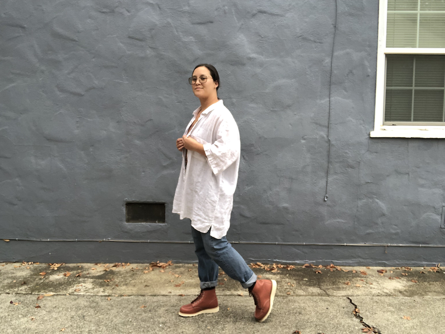 red wing women's moc toe boot