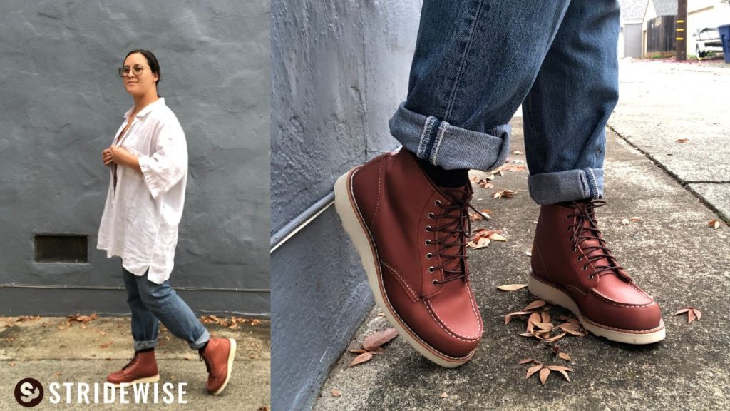red wing women's moc toe review