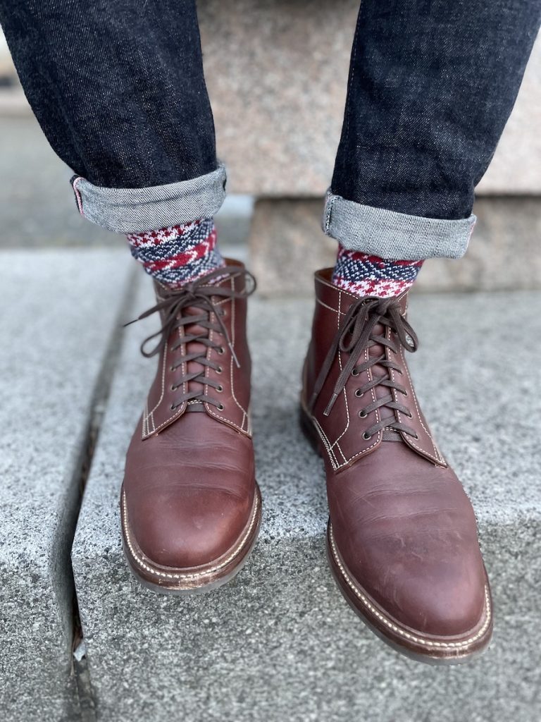 caswell bootmakers lisbon grizzly cattail service boots