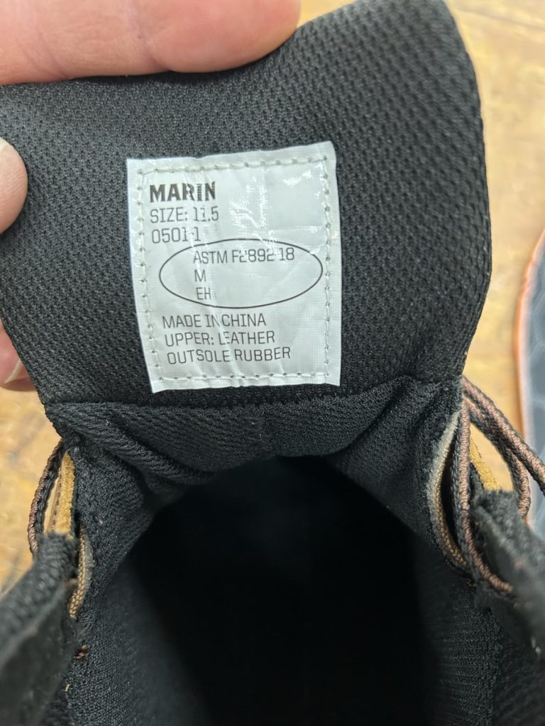 brunt boots made in china