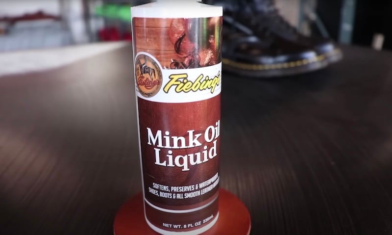 fiebing's liquid mink oil